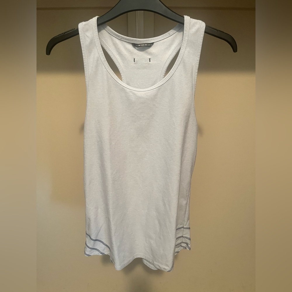 Oiselle Light Blue Lux Tank Top